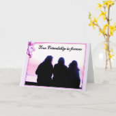 Carte Friendship_ (Fleur jaune)