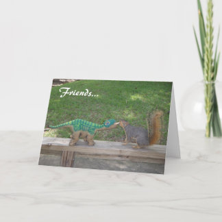 Carte Friendship and nuts