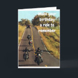 Carte ***FRIENDSHIP HUMOR*** ON A FRIEND'S *40th*<br><div class="desc">SOMEONE YOU KNOW LOVES TO "RIDE" AND THIS CARD IS "PERFECT" DON'T YOU THINK. AND PLEASE REMEMBER YOU CAN CHANGE THE "AGE" WHICH WILL BE DOING ON OTHER CARDS WITH "THIS SHOT" AND YOU CAN CHANGE THE VERSE ON ALL MY CARDS. THANKS FOR STOPPING AT 1 OF MY 8 STORES!...</div>