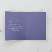 Carte FRIENDSHIP TEA Cross Stitch Style Design (Intérieur)