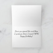 CARTE FRIENDSHIP WITH *COORDINATEUR DE CHAOS* BIRTHDAY (Intérieur)