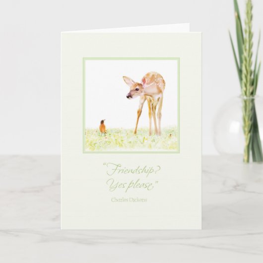 Carte Friendship ? Yes please. (Devant)