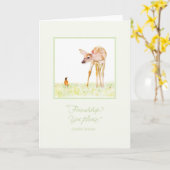 Carte Friendship ? Yes please. (Fleur jaune)