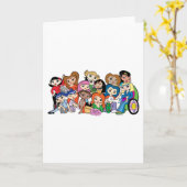 Carte Friendz (Fleur jaune)