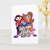 Carte Friendz (Fleur jaune)