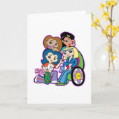 Carte Friendz (Fleur jaune)