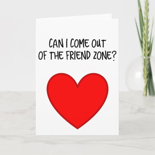 Carte Friendzone (Devant)