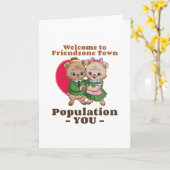 Carte Friendzone Valentine (Fleur jaune)