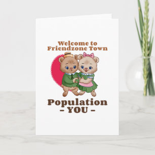 Carte Friendzone Valentine