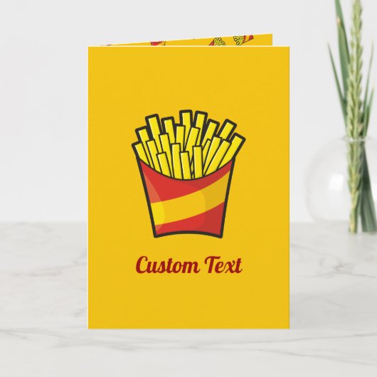 Carte Fries françaises (Devant)