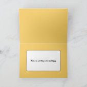 Carte Fries françaises d'anniversaire (Intérieur)