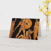 Carte Frieze - Greece (Fleur jaune)