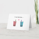 Carte friny sweet broe bubble tea<br><div class="desc">cute and funny card for your best friend with a funny tea pun,  to my best teor Personnalize any sweet message inside ! Great for your best friend birthday,  galentine day or any toher occasion</div>
