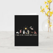 Carte Frisson d'Espoir Monde Fatigué Se Réjouit Annivers (Fleur jaune)