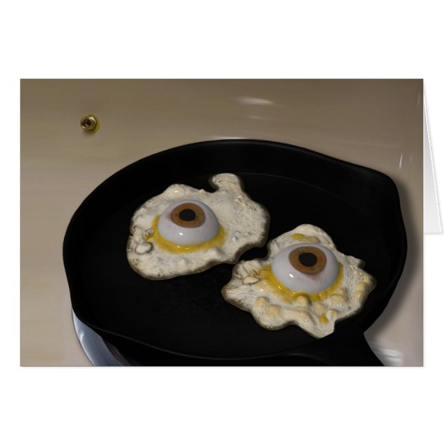 Carte frite ou frite (Devant horizontal)