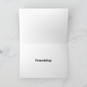 Carte Frog d'amitié (Intérieur)