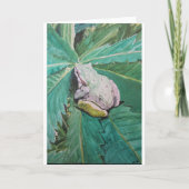 Carte "Frog on Green" par AlarsenArtist (Devant)