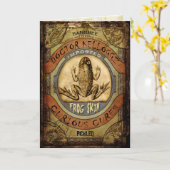 Carte Frog skin (Fleur jaune)