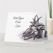 Carte Froggy, Ajouter Votre Texte (Devant)