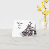 Carte Froggy, Ajouter Votre Texte (Fleur jaune)