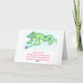 Carte Froggy Love (Dos)