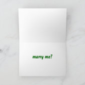 Carte Froggy Mariage - Tu M'Épouses ? (Intérieur)