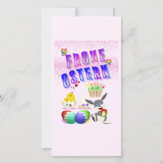 Carte Frohe Ostern (Devant)