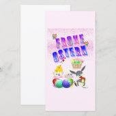 Carte Frohe Ostern (Devant / Derrière)