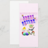 Carte Frohe Ostern (Devant / Derrière)