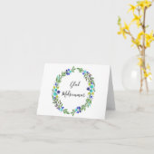 Carte Fröhlicher Mittsommer (Fleur jaune)