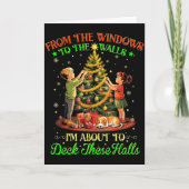 Carte From The Windows To The Walls Funny Christmas Tree (Devant)