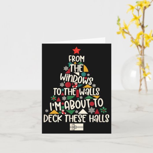 Carte From The Windows To The Walls I'm About To Deck Th (Fleur jaune)