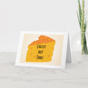 CARTE FROMAGE MAIS VRAI=HEUREUX JE PARTAGE ANNIVERSAIRE 