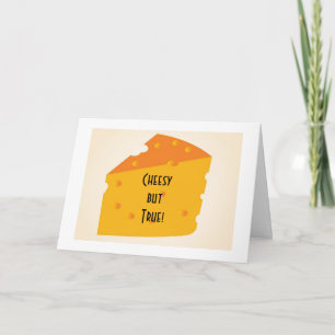 CARTE FROMAGE MAIS VRAI=HEUREUX JE PARTAGE ANNIVERSAIRE 