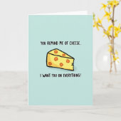 Carte Fromage Pour Tout (Fleur jaune)