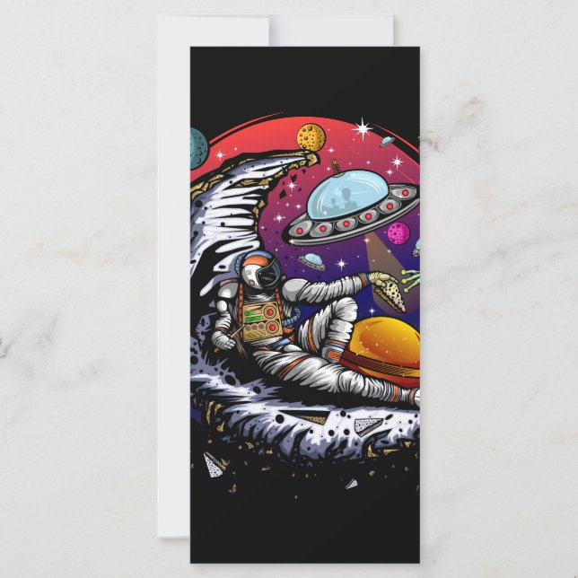 Carte Fromage Space Moon (Devant)