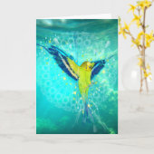 Carte FromHeavenToEarth - Carte, Salutation (Fleur jaune)