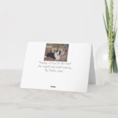 Carte frontière collie et poulets dans la bille art réal (Dos)