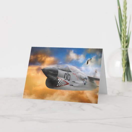 CARTE FRONTIÈRES DU CIEL DE COMBATTRE JET WILD SKY (Devant)