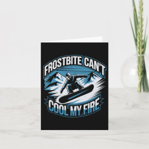Carte Frostbite ne peut pas Cool Mon Fire Snowboard hive