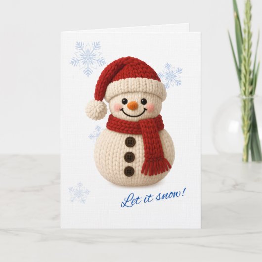 Carte Frosty hugs & snowy smiles (Devant)