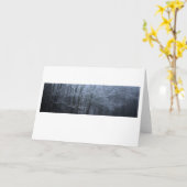 Carte Frosty Woodland (8736) (Fleur jaune)