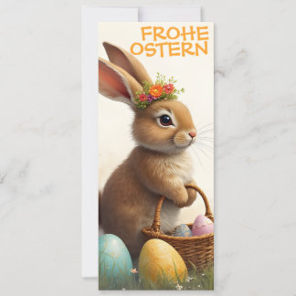 Carte Frühlingsgrüß vom Osterhasen