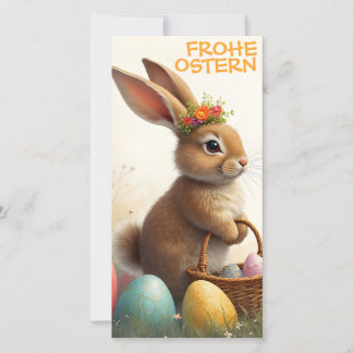 Carte Frühlingsgrüß vom Osterhasen