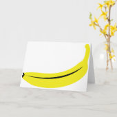 Carte fruit de banane jaune (Fleur jaune)