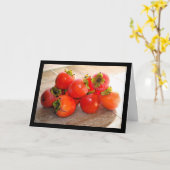 Carte Fruit de kaki (Fleur jaune)