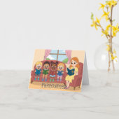 Carte Fruit de l'Esprit : Foi de l'Enfant (Fleur jaune)