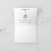 Carte Fruit de l'Esprit : Foi de l'Enfant (Intérieur)