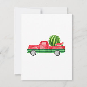 Carte Fruit de pastèque sans graines