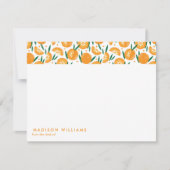 Carte Fruit Design tendance moderne moderne (Devant)